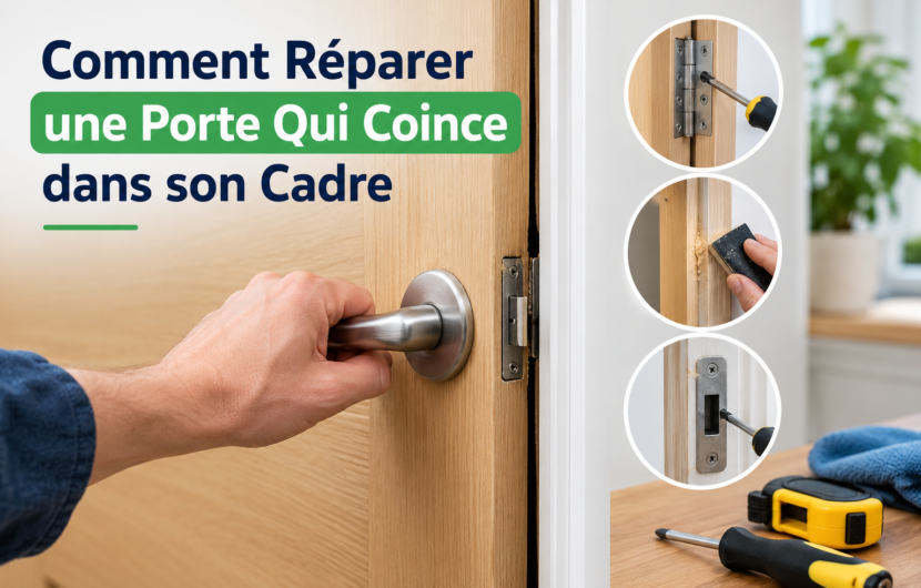 Comment Réparer une Porte Qui Coince dans son Cadre